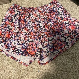 Old Navy Multicolor Abstract Running Shorts